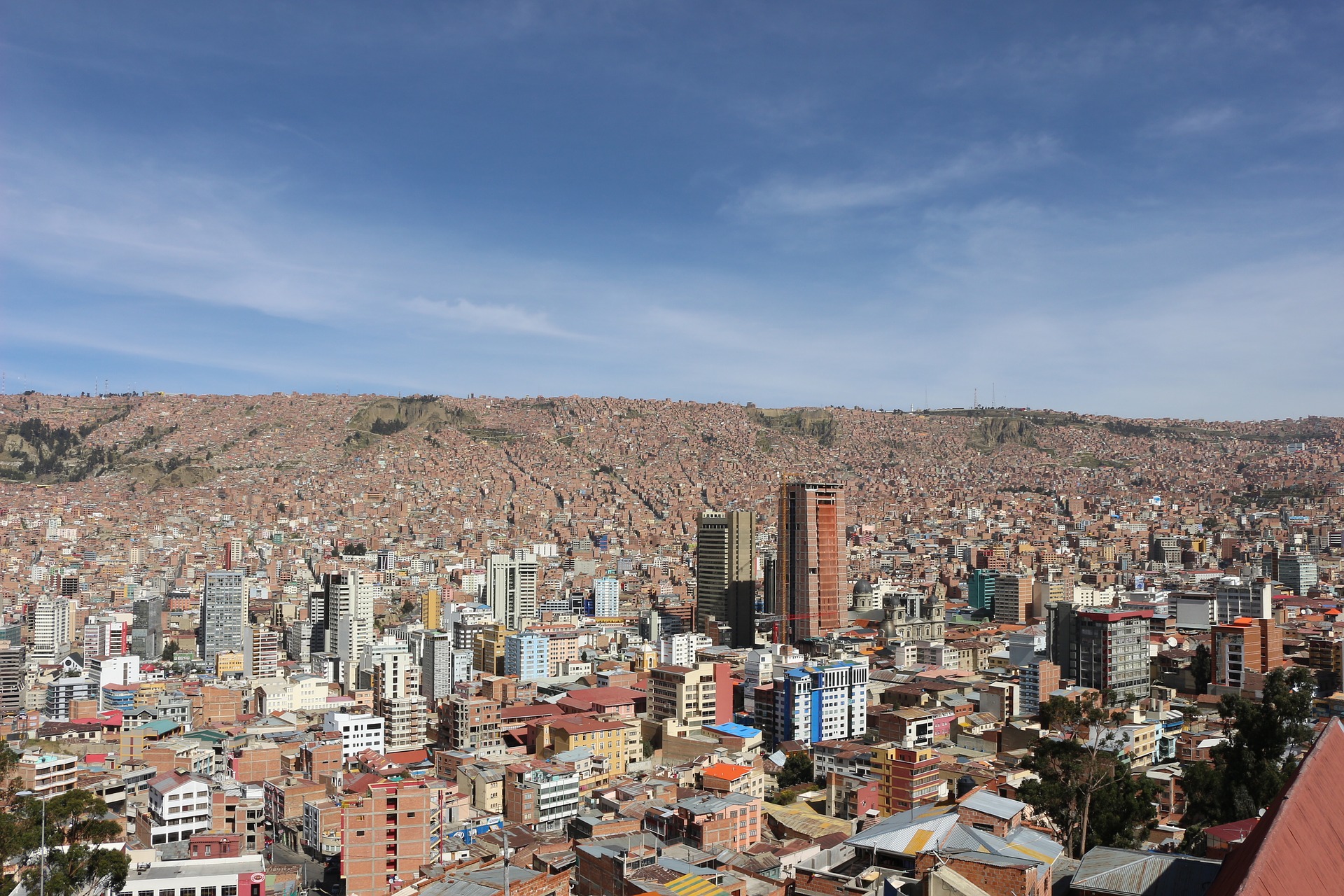 How to get from La Paz Airport to the city centre