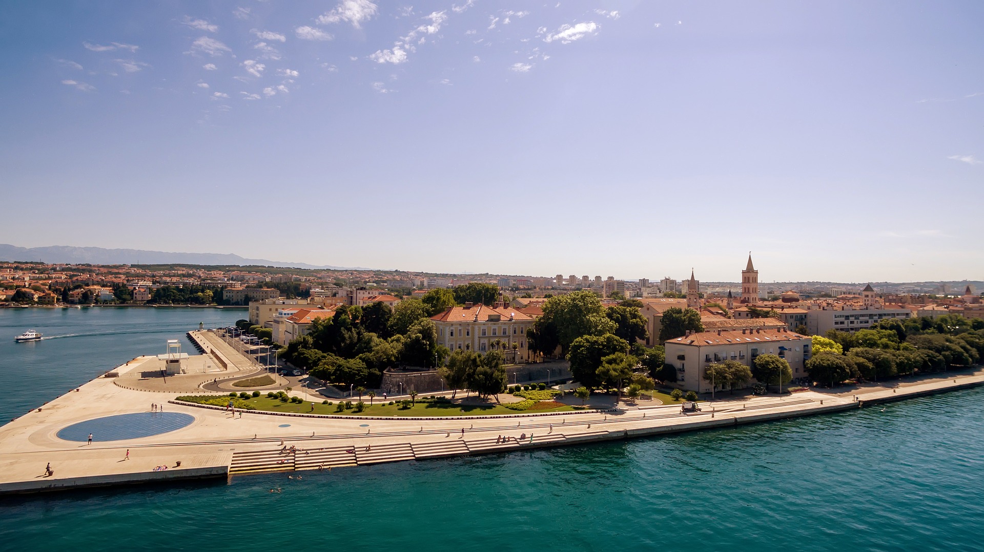 Come arrivare dall'aeroporto di Zadar/Zara al centro citta