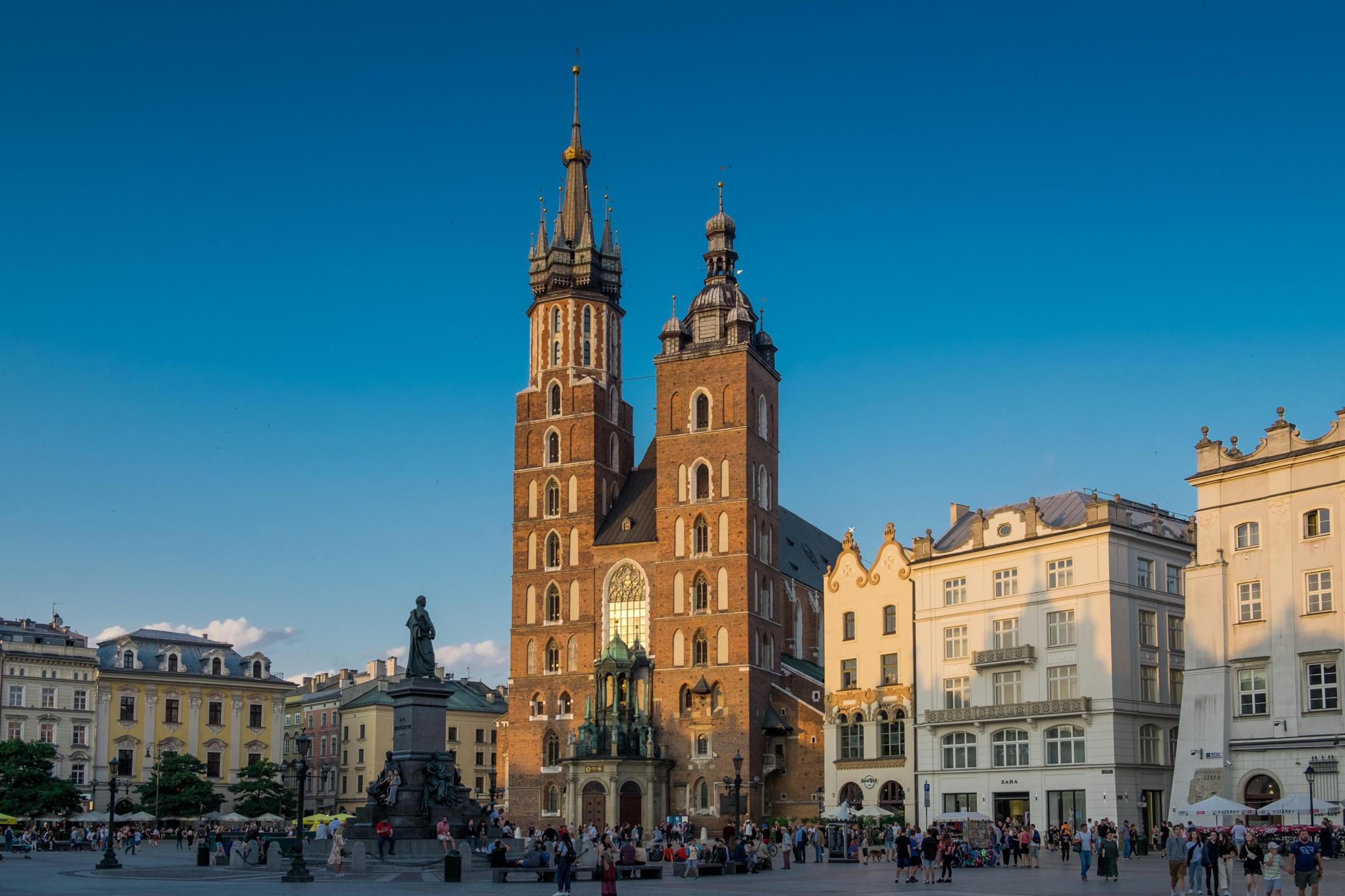 Hoteles baratos en Cracovia