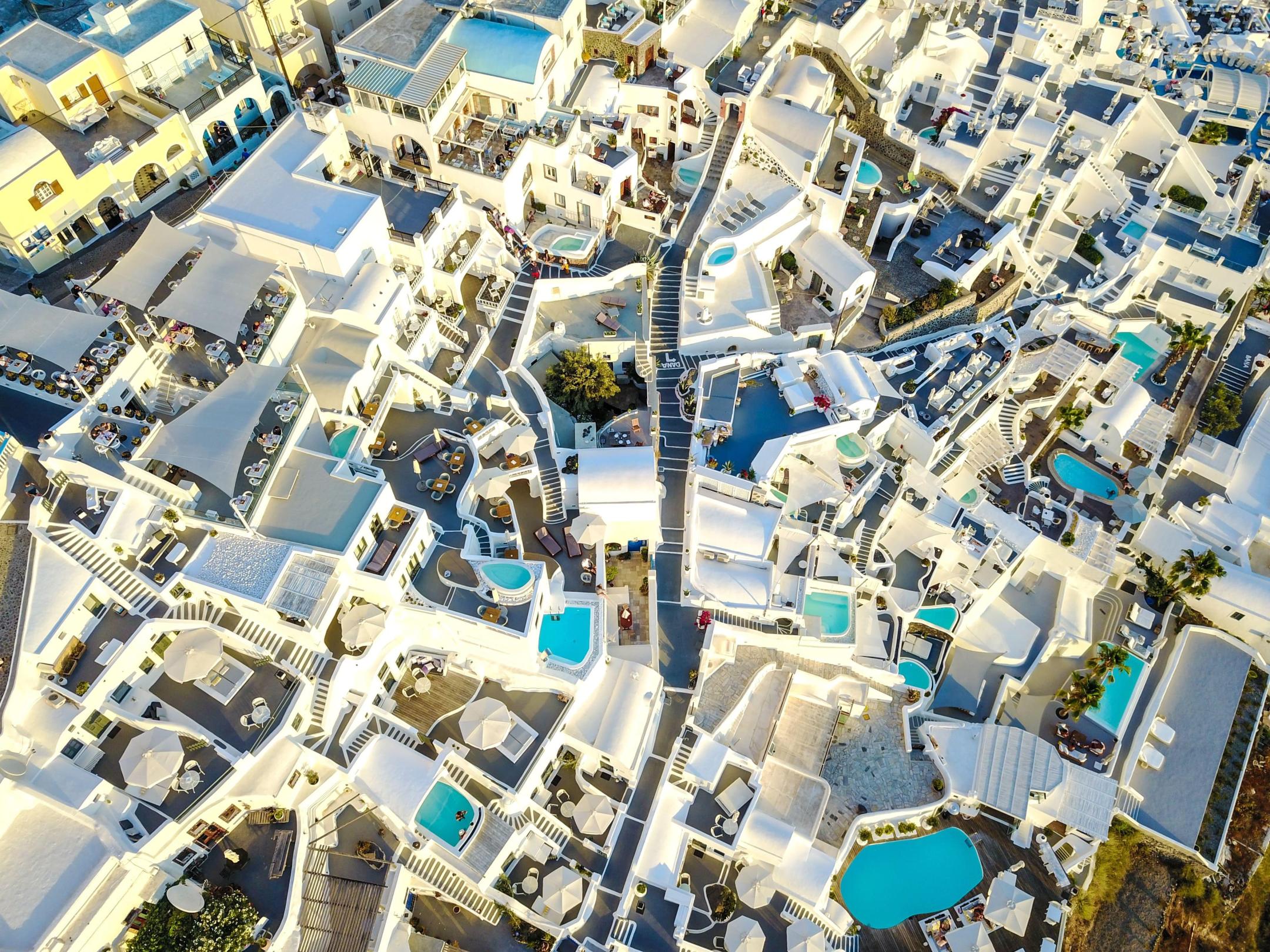 Vols pas chers de Santorin (Thira)